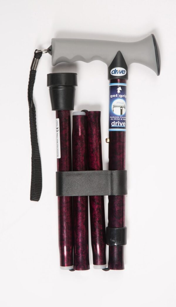 10370RC-6_Folding_Walking_Stick_with_Gel_Grip_Handle_Red_Crackle_1.jpg