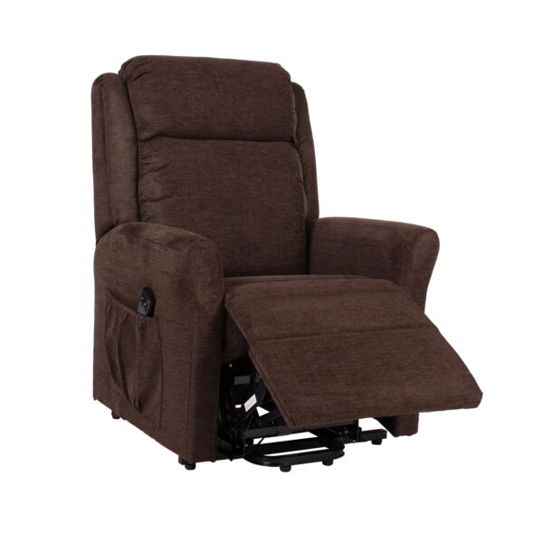 9. Maryville Chocolate brown Footrest part up position.jpg_1600