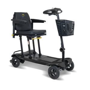 Scooterpac Atom Fold | Folds in Seconds, 9-Mile Range, Ultra-Light 14.2 kg