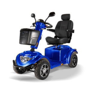 Scooterpac Ignite Mini Mobility Scooter | Compact 8mph, Full Suspension, Heated Seat