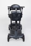 Monarch Genie Ultralight Mobility Scooter front view showing black frame, seat, and handlebars