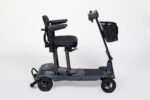 Monarch Genie Ultralight Mobility Scooter side view with front basket and adjustable seat