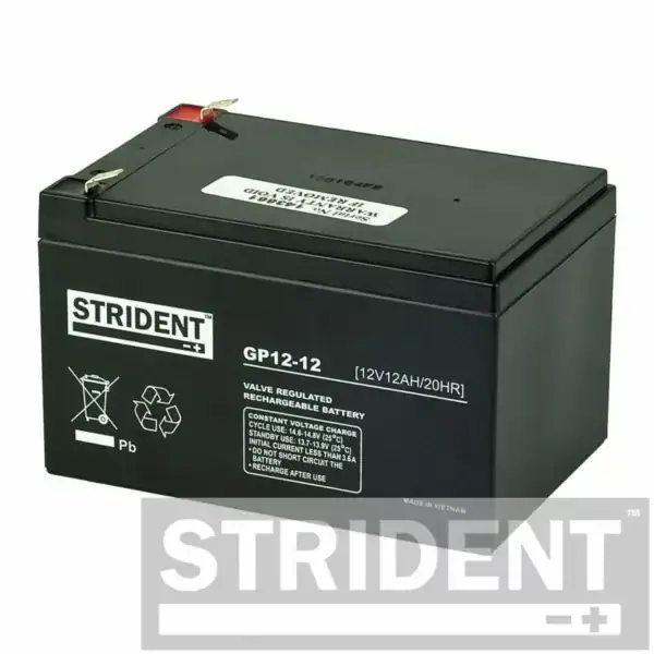 Strident Agm Battery Gp12 12 Jpg
